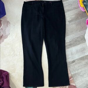 Style & Co Black Straight Leg Jeans Classic Fit